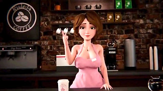 My girlfriend's friend seduced me right on the way home ( AI generated )