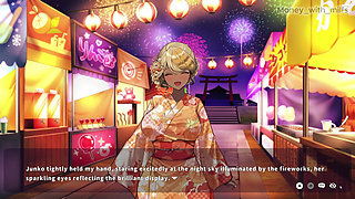 Toys, My Cock and a Yukata // Vlover Game #16 All Scenes