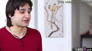 Stepson Fucks Mature MILF Stepmom London River Hard Anal Sex