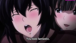 Tentacle Monster Ravages Schoolgirls in Steamy Hentai Orgy