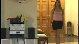 Sexy slut sucks cock and gets her twat eaten