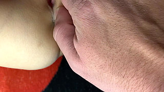 Step Brother Helps Me Orgasm by Masturbating My Tight Pussy