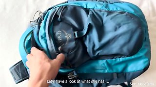 Peek And Hide In The Closet When You Share A Hotel Room With Your Stepmom Who Is Getting Ready For Her First Anal
