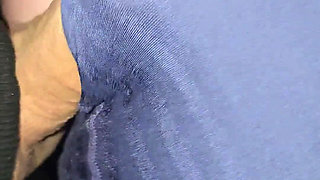 Slut Gets Fucked and Cums in Her Panties Before Going to Work