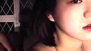 Nude amateur brunette pleasures her soft young pussy