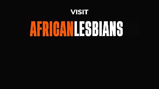 Amateur Hot African Lesbian Babes Share Dildo In Double Pussy Pounding