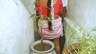 Village aunty with house woner stepson having sex 2nd floor