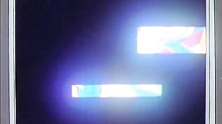 Squeaky hottie at japanese movie