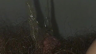 Pissing Woman, Hairy Pussy Pissing
