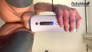 WILD POINT-OF-VIEW of Hoss Kado using Autoblow