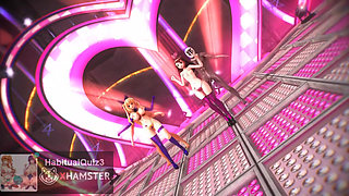 mmd r18  Kizuna AI & Mirai Akari sex dance public ahegao ntr milf cheating 3d hentai