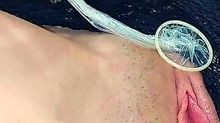 Wife Brought Lover's Cum in Her Pussy for You to Lick Her Femdom