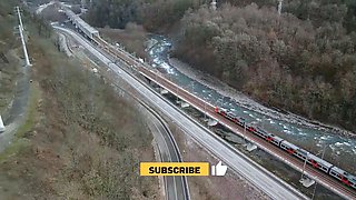 Hunt4k. rapid and aggressive screw with a redhead in a train while her bf is not around