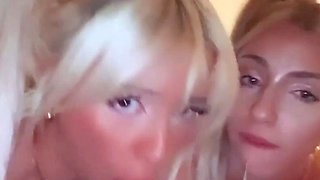 Homemade amateur blonde blowjob