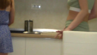 Girl on Girl Golden Shower Compilation Part 3