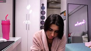 Beautiful Sonya having a horny solo toy masturbation