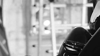 Rubber Bitch Pegged Mercilessly - Black and White Edition (1080p Full HD)