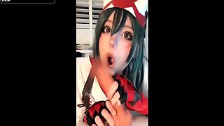 Rynkerbelle - Costume play Kiriko DEEP THROAT