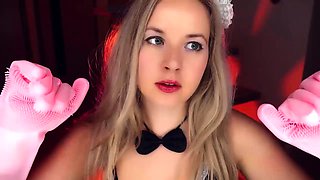 Valeriya ASMR Maid Will Clean Your Dirty Thoughts Video