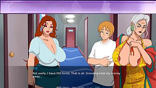 The palace secret - Super sexy grandma in a wild cartoon fantasy by Foxie2k