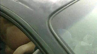 Vintage sex in the car