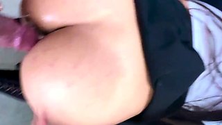 Sucking my rich cock after fucking my ass