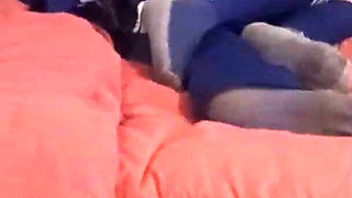 I Don't Want to Go to College Today!! I Want You to Put Them in the Back!! Hot Mexican Schoolgirl Tasting Cum!