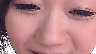 Cute skinny Japan teen gives stepbrother hot blowjob