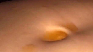 My Roommate's Sweet Craving: Fruit Served Over My Abs.