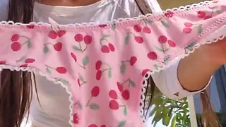 Panties Flashing and Beauty Fun with Me