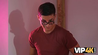 Vip4k. insane friends doing porn teasing for a cuckold