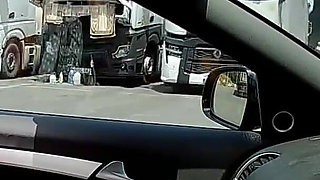 Titty Tuesday Blindfold Truck Stop Fun