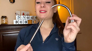 Cruel Reell Tests Steel Anal Hooks - Bondage Pleasure by Steeltoyz