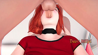 Redhead Beauty Takes Double Penetration Like a Pro!