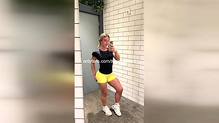 My Stepdad Walks In While I Squirt on Livestream
