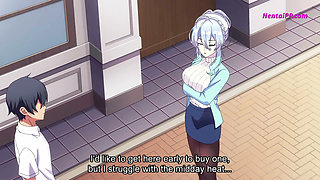 The Ring Glows Hotter as She Returns to Him, and the Yuki-Onna Widow Spreads Her Ass on the Tatami, Begging Him to Breed Her