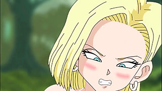 Android Quest for the Balls - Dragon Ball Part 3 - Android 18 and the Big Dick by Loveskysanx
