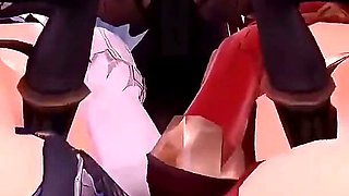 Genshin Impact - Monstandt Sex Party - 3D Hentai Animations