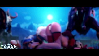 3D Genshin Impact Hentai Defeat Sex Compilation