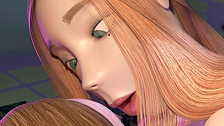 Buttlocked - first trailer. Cute PAWG femdom facesitting (lezdom)