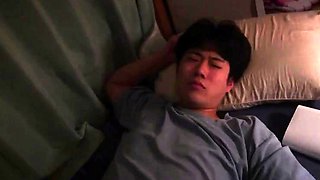 Japanese teen handjob in bus full of people