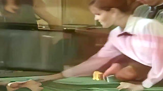 Gorgeous Woman Meets Two Men at the Roulette Table -facial Double Cumshot