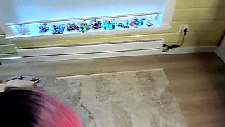 POV Handjob From Oiled Sexy Misteress and Messy Facial for Her in the End