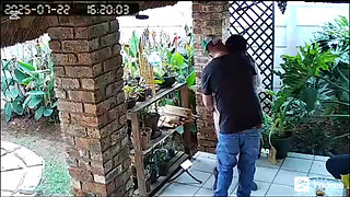 Cc TV cam caught my wife fucking my two best friends while I am at work