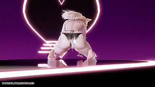 [mmd] Ahri Hot Striptease League of Legends Hentai Uncensored 4K 60fps