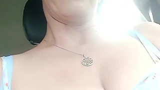 Flashing Big Tits in Public