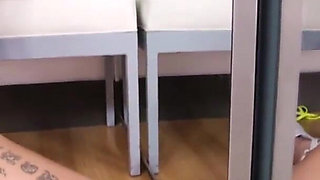 Sexy Italian Italyana big cock POV blowjob and cum swallow