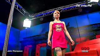 Ggg John Thompson - Tattooed Babe Swallows Cum and Gets Pounded Hard