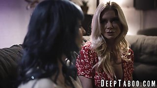 Muscly COUGAR Serene Siren entices a teen Jewelz Blu to taste her sweet juice