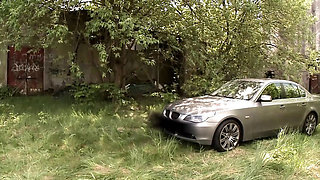 Hardcore BDSM Slave Obedience Outdoors - Rough Bondage & Punishment